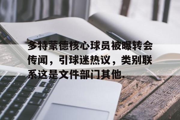 九游官网多特蒙德核心球员被曝转会传闻，引球迷热议，类别联系这是文件部门其他.的简单介绍